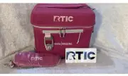 NWT! RTIC 15 Can Everyday Cooler Very Berry Soft Sided Portable Insulated Cooler