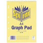 Spirax No. 585 A4 Graph Pad 5mm 30 Sheet
