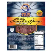 Double G Craft Beef Jerky - Nate Sexton's SWEET & SPICY
