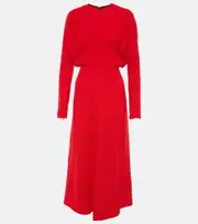 [Victoria Beckham] Victoria Beckham Dolman midi dress AU 14 red