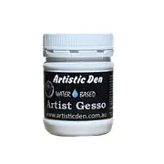 White Artist Canvas Gesso