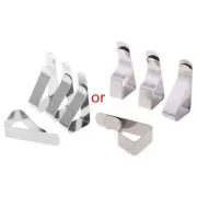 4Pcs Table Cloth Tablecloth Clip Clamp Holder For Party Wedding Stainless Steel