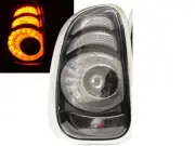 BLACK LED LIGHTBAR REAR LIGHTS LAMPS FOR MINI COUNTRYMAN R60 06/2010-02/2014