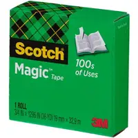 在飛比找樂天市場購物網優惠-3M Scotch 隱形膠帶 19mm