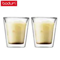 在飛比找momo購物網優惠-【Bodum】CANTEEN 雙層玻璃杯兩件組 200cc-