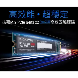 GIGABYTE 技嘉 512GB M.2 PCIe SSD 固態硬碟 GP-GSM2NE8512GNTD【JT3C】