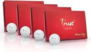 [Trust] Bison Soft, Model K5 2020, Urethane Covered for Swing Speed 95 mph or Slower, 3 Piece Golf Ball