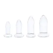 B-Vibe Glass Anal Dilators Set