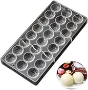 Polycarbonate Chocolate Mold DIY Candy Mould Clear Hard Plastic Bakeware Pastry Tools Golf (19310)