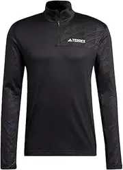 [adidas] Men's Terrex Multi Half Zip Long-Sleeve T-Shirt