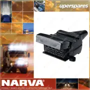 Narva 12 Pin Flat Trailer Socket Reed Switch For Normally Open Circuits 82074Bl