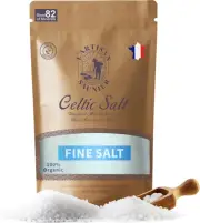 L'Artisan Saunier French Celtic Salt Organic Coarse - Grey Fine Sea Salt, 1Lb -
