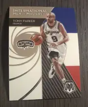 2019-20 Mosaic TONY PARKER International Men of Mastery #4 France