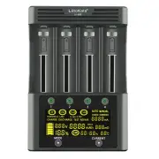 LiitoKala Lii-600 LCD Display Battery Charger For Li-ion 3.7V and NiMH 1.2V Battery Suitable for 18650 26650 21700 26700