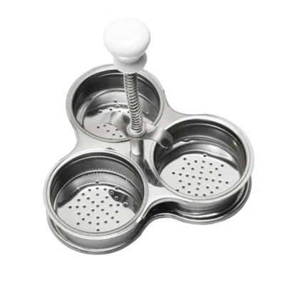 Egg Boiler Cooker for Hard Boiled Eggs Pan Poaching Baskets