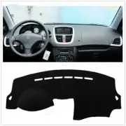 Dashboard Cover Pad Mat For 2010-2012 2013 LPeugeot 207 left Drive Car Black (for: Peugeot)