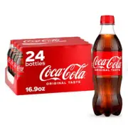 Coca-Cola Classic Soda – Refreshing Soft Drink, 16.9 fl oz Bottles, 24-Pack