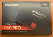 NEW Samsung 860 Pro 2TB SSD 2.5" SATA III 3D NAND 2.0TB MZ-76P2T0BW