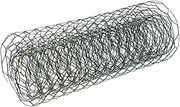 BESPORTBLE 1 Roll Gardening Wire Fence Rat Chicken Wire for Floral Arranging Cable Artificial Plants Home Decor Garden Net Ties Edging Fake Plant Arrangement Basket Barbed Cord Rag Green Iron
