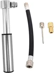 Totority Portable Bicycle Air Pump Mini Handheld Tire Pump Aluminum Alloy Dual Valve Inflate for Road Mountain Bikes