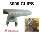 3000 C20 HEAVY DUTY HOG RING C CLIP - JAMBRO STYLE PLIERS FENCE OMEGA 20 GUN