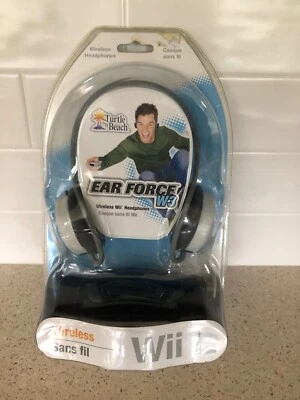Turtle Beach Ear Force W3 Wireless Nintendo Wii Headphones
