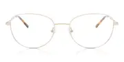 Cat Eye Full Rim Titanium Men's Glasses Online Gold Size 54 - Lenses Included - Private Health Rebate - Blue Light Block - SmartBuy Collection