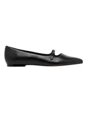 [Nine West] Youse Flat in Black