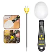 2 in 1 Electronic Kitchen Scale Mini Thermometer Digital Measuring Spoon Scale