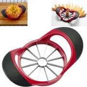 12 Blade Apple Slicer Corer Cutter，Ultra Sharp Stainless Steel Blades Ergonom...