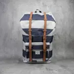 HERSCHEL LITTLE AMERICA 後背包 BORDER STRIPE/SADDLE