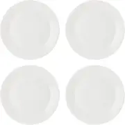 Royal Doulton 1815 Pure Dinner Plate, Set of 4, White, 11.4"