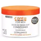 Cantu for Men Leave-In Rinse-Out Conditioner for Hair & Beard, 13 oz (Packagi...