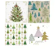 Paper+Design Christmas Tree Luncheon Napkins - Three Trees