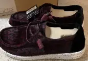 Hey Dude Wendy Scarlett Leopard Womens Size 9
