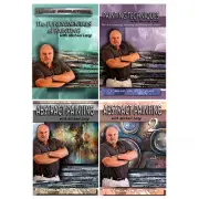 Art Instruction, Painting, How To, DVD set of 4 by Michael Lang , Aprox. 71/2 h
