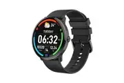 Chronus Smart Watch Fitness Watch Bluetooth Call 1.43" AMOLED Men Women for Android iOS Black