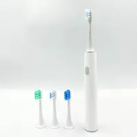 在飛比找momo購物網優惠-【小米】米家聲波電動牙刷+3入牙刷頭套裝(T300)