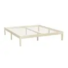 Artiss Bed Frame King Size Wooden Base Mattress Platform Slats Timber Pine BRUNO