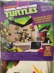Teenage Mutant Ninja Turtles Peel & Stick Wall Decals Brand New in Box