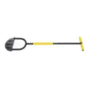 Manual Lawn Edger Steel Structure Saw Tooth Blade T Handle Sponge Cover Wide Ped