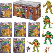Teenage Mutant Ninja Turtles TMNT Movie Star Bundle 6 Pack Action Figures Play
