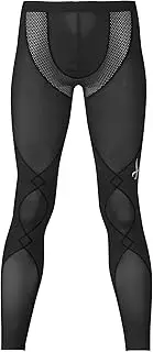 [CW-X] Wacoal HXO769 Men's Sports Tights, Expert Model, Cool Type, Long Length, Sweat Absorbent, Quick Drying, Stretch