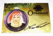 2015 Benchwarmer JULIANNA PRADA Holiday ORNAMENT Gold Foil Auto PLAYBOY - Brazil