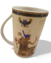 Fathi Mahmoud Porcelain Egyptian Porcelain Mug Pharaoh Egyptian STORE 1