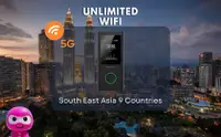 在飛比找KLOOK 客路優惠-東南亞9國通用 4G／5G WiFi 分享器（馬來西亞機場領