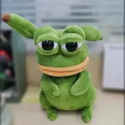 pepe frog x pika plush charm gift room decor anime cartoon flower kawai cute