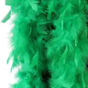 Green 2m Feather Boa Fluffy Party Scarf Fancy Dress Up Costume Wedding Decor DIY Craft
