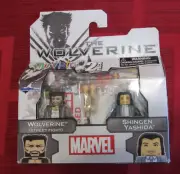 Marvel 2013 WOLVERINE & SHINGEN YASHIDA MINIMATES FIGURES Street Fight Diamond