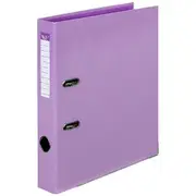 ColourHide A4 Half Lever Arch File Lilac